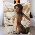 thumbnail image 1 of Sexy Actress Jessica Alba Blanket 33 Blanket for Bed Couch Sofa Soft Lightweight Fleece Throw Blankets All Season Use Home Decor 40"x50", 1 of 5