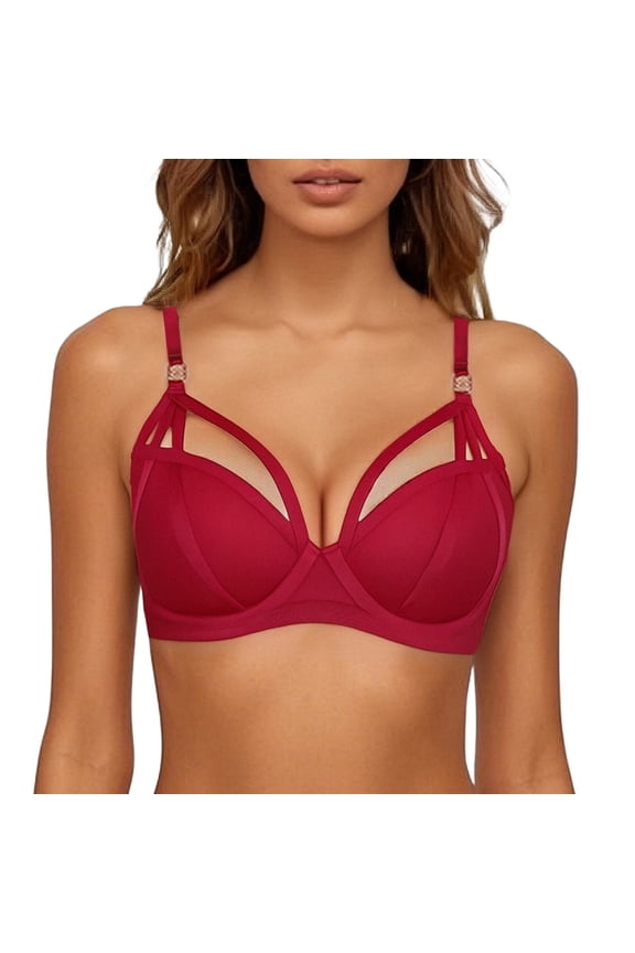 Sexy Adjustable Women's Bra Thin Underwear Lift Up Small Reduce Sagging Show Big Cleavage Comfortable Supportive