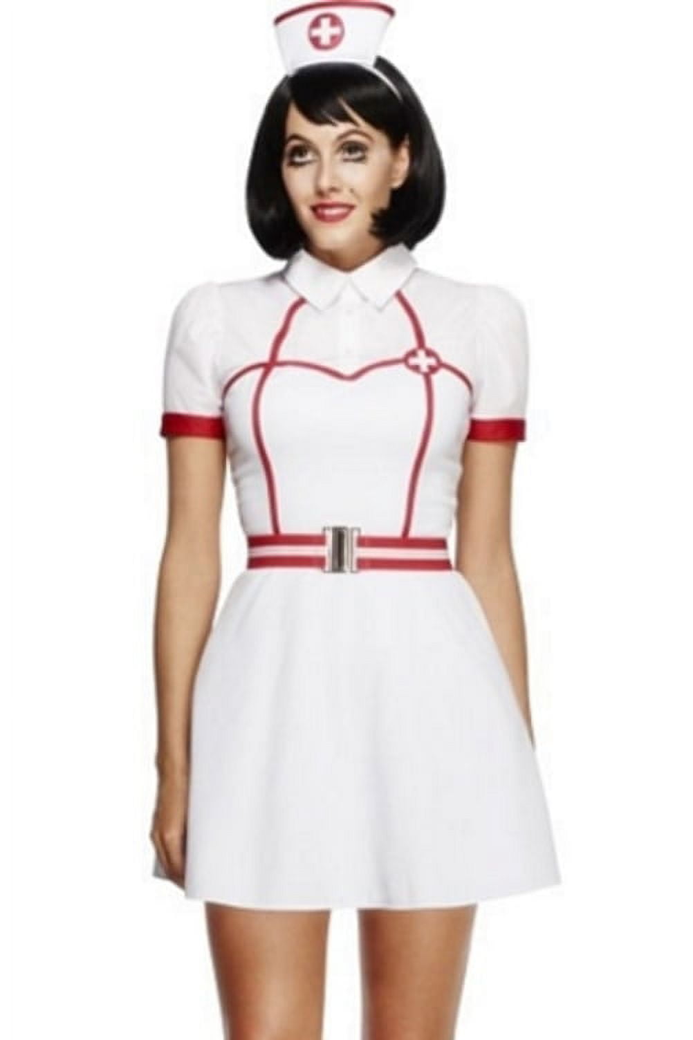 Sexy Bedside Nurse Costume Smiffys 43490 White