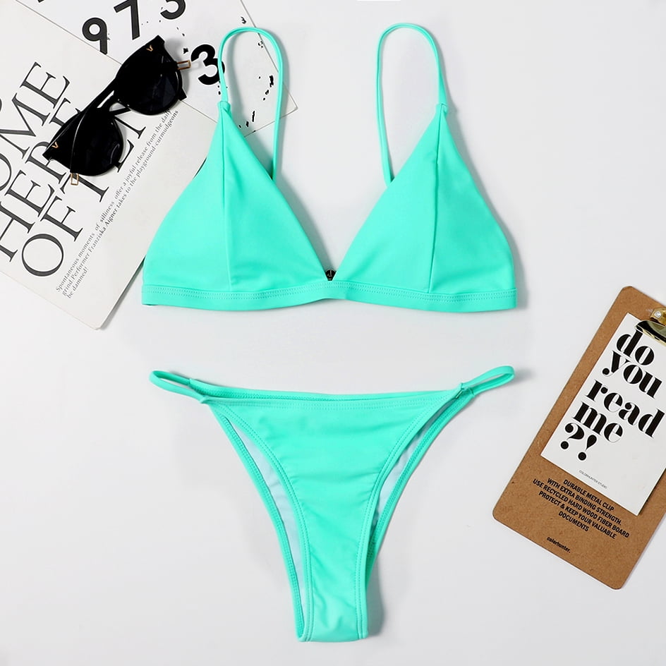 Sexy Bikini Micro Women`s Swimsuit 2022 Tie Dye Mini Thong Bikinis Set ...