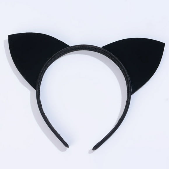 Sexy Black Cat Ears Headband for Parties and Holidays - Festive Hoop Hair Accessory