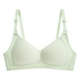 thumbnail image 1 of Sexy Bras For Women Push-Up Underwear Solid Green 38, 1 of 4