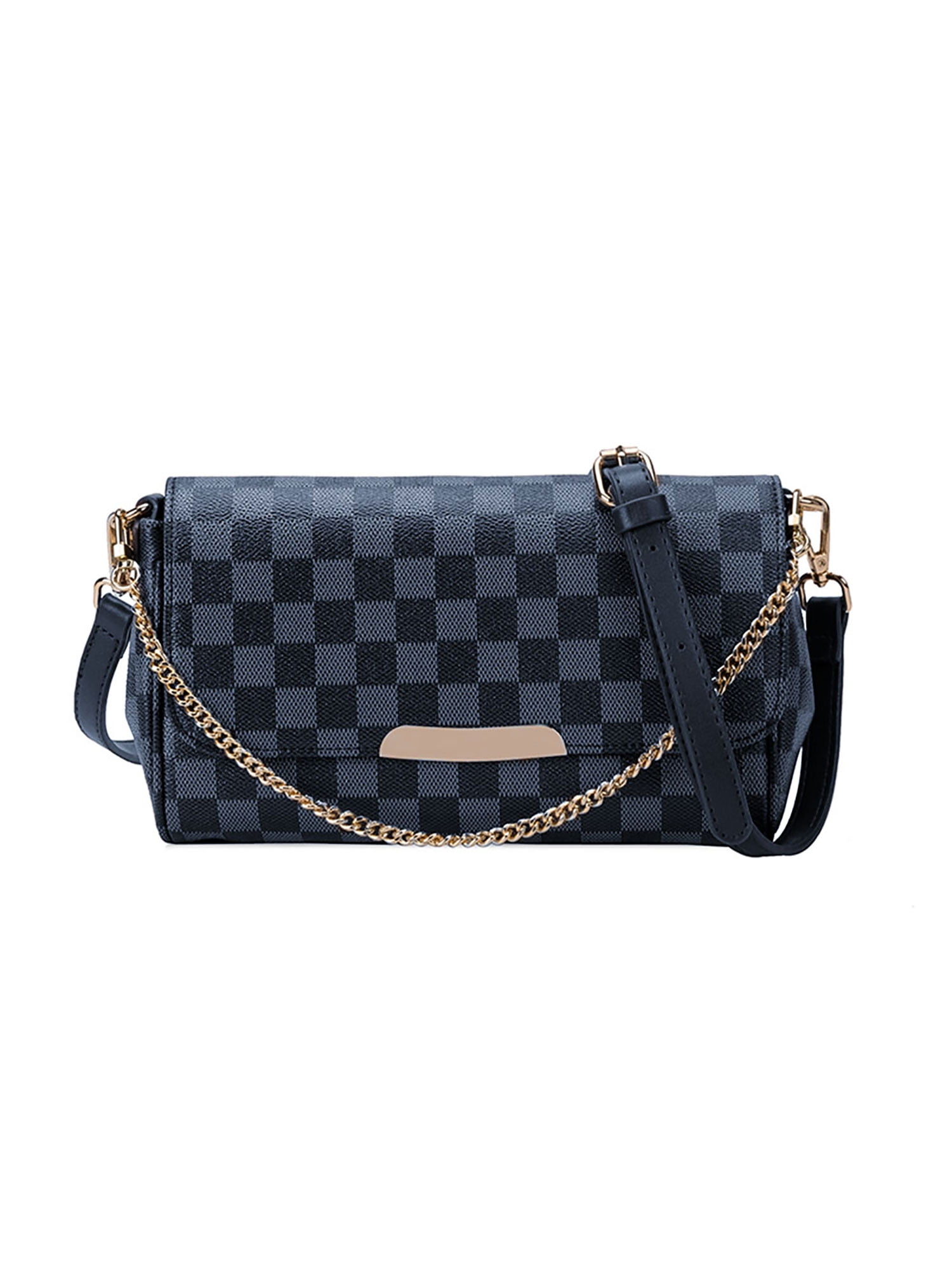Sexy Dance Checkered Print Women Small Square Bag Shoulder Chain Bag PU  Leather Crossbody Tote Bag Handbags Fashion Ladies Purses Satchel Messenger  Bags for Gifts 