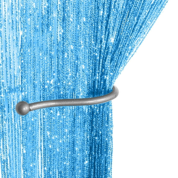 Sexy Dance Contemporary Rod Pocket Sheer Curtain Panel, 39.4" x 78.7"