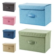 Sexy Dance Foldable Cube Storage Bins with Lids and Handle, Large Fabric Storage Basket Organizer Containers