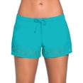 thumbnail image 1 of Sexy Dance High Waist Swim Bottoms for Women Bikini Tankini Bottoms Beach Shorts Swim Shorts Swim Briefs Swimming Pants Swimwear Swimsuit Shorts Beachwear Bathing Suit Swimming Costumes, 1 of 3