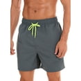 thumbnail image 1 of Sexy Dance Men Swim Boardshorts With Pockets Surfing Beachwear Pants Quick Dry Beach Trunks Swimwear Short Bathing Suit Bottom Swimsuit Tankini Boyshorts, 1 of 4