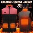 thumbnail image 1 of Sexy Dance Men Women Heated Jacket Electric Thermal Vest Lightweight Heating Coat Sleeveless Zipper Winter Warmth Outwear, 1 of 5