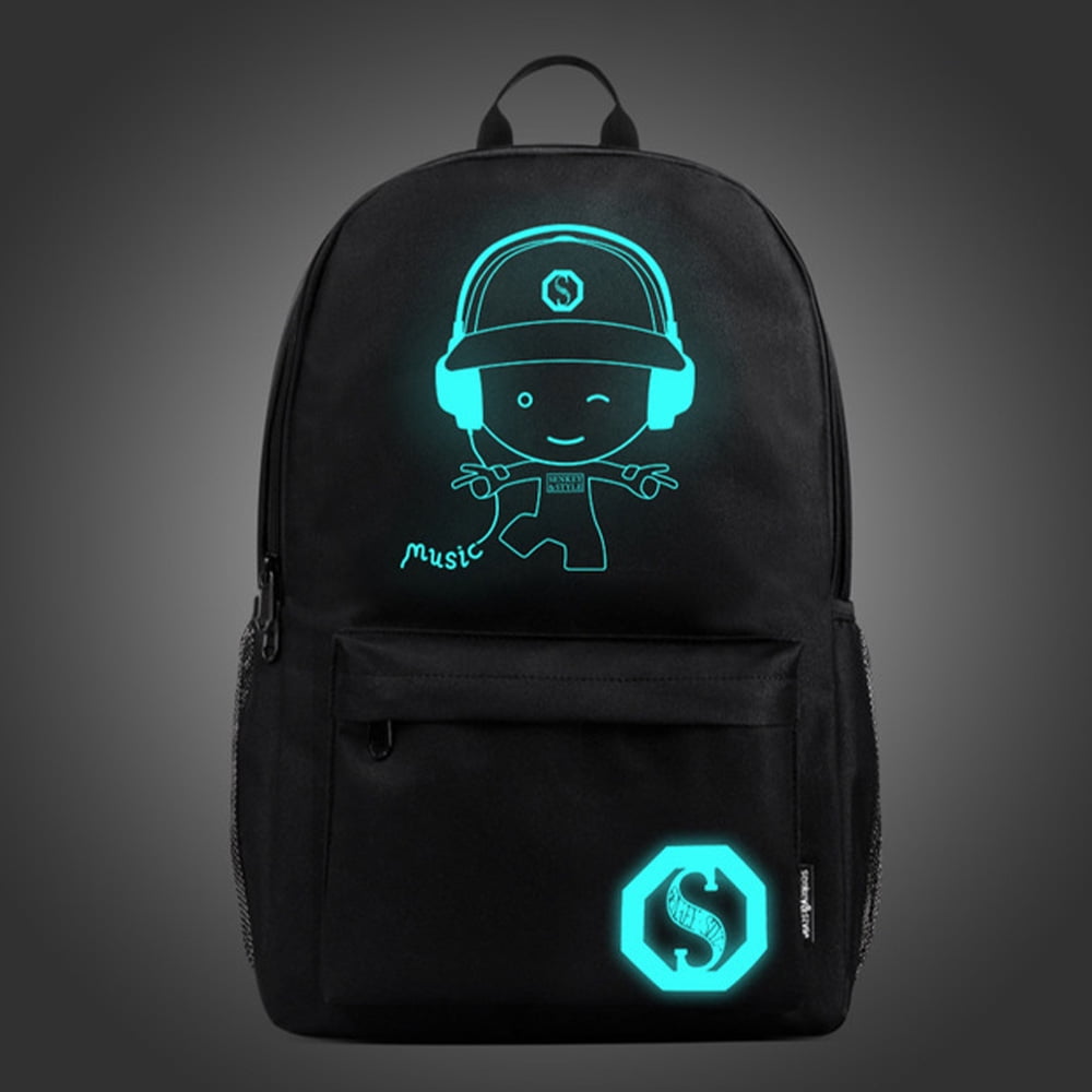 Stray Kids Luminous Backpack Teenage Girl Boy School Bag Usb Charge Bagpack  Korean Style Print Travel Rucksack Laptop Backpacks