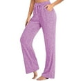 thumbnail image 1 of Sexy Dance Plus Size Women Pants High Waisted Casual Sweatpant Elastic Waist Wide Leg Pants Stretch Workout Pants Running Joggers Yoga Sportswear with Pockets, 1 of 5