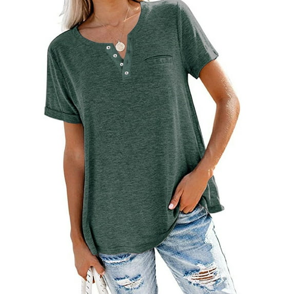 Sexy Dance Summer Tops For Women Short Sleeve Casual Blouse Ladies Boho T-Shirt Basic Tee Tops Loungewear