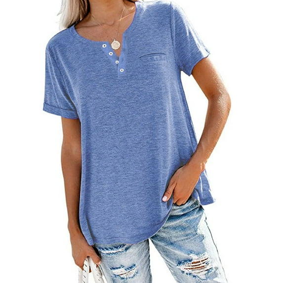 Sexy Dance Summer Tops For Women Short Sleeve Casual Blouse Ladies Boho T-Shirt Basic Tee Tops Loungewear