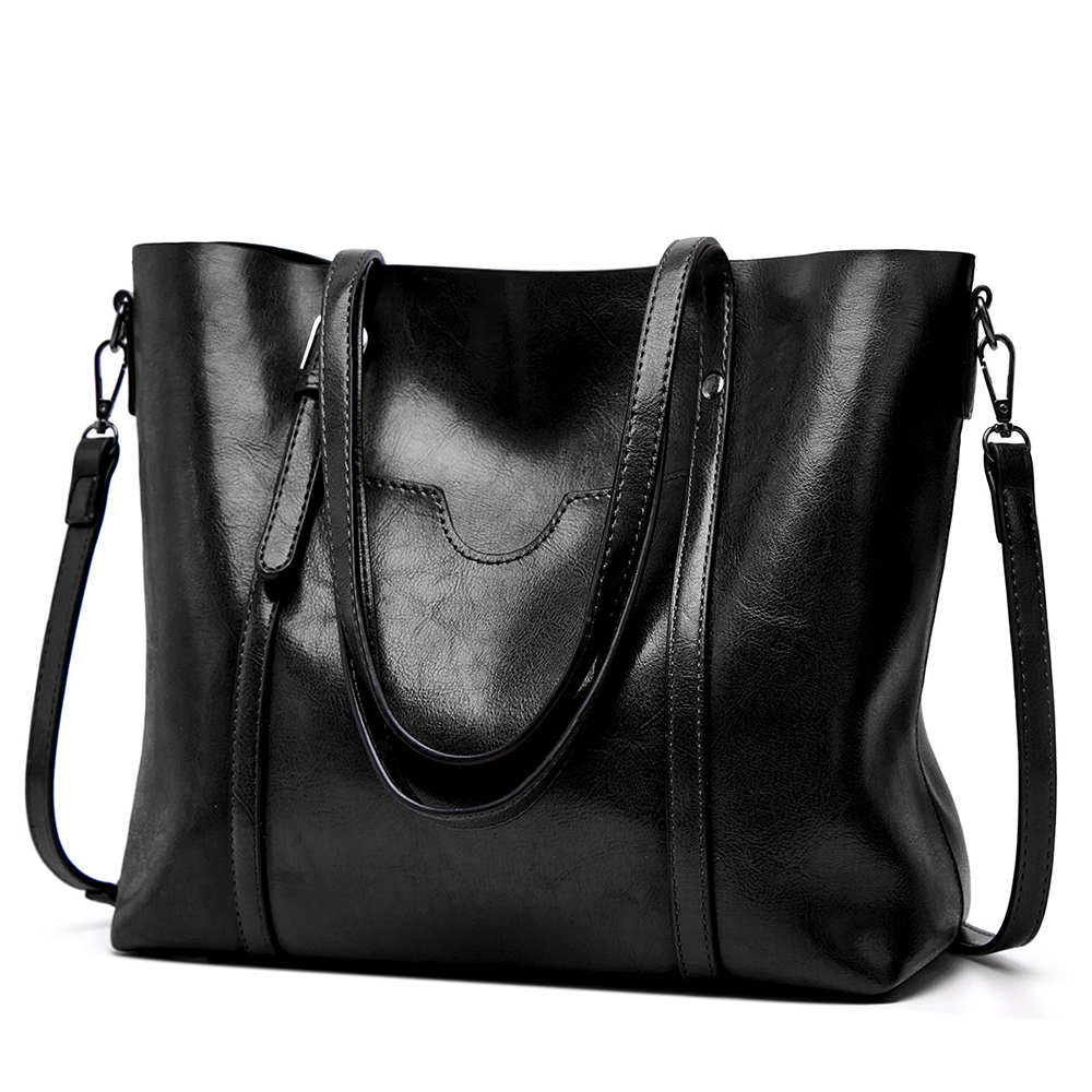 Sexy Dance Tote Bags for Women Vintage Leather Purses and Handbags Ladies Work Office Daily Shoulder Crossbody Bag,Black - image 1 of 5