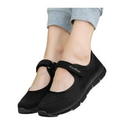 Sexy Dance Wide Width Mary Jane Shoes Women's Casual Walking Runing Sneakers Flat Shoes