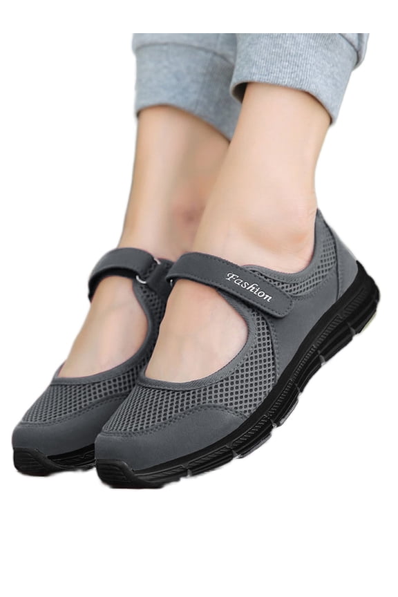 Sexy Dance Wide Width Mary Jane Shoes Women's Casual Walking Runing Sneakers Flat Shoes