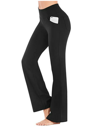 Kayannuo Yoga Pants with Pockets for Women Clearance Multi Pockets Stretchy  Yoga Fitness Pants Women's Tight-fitting Sexy Sports Pants High-waist