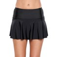 thumbnail image 1 of Sexy Dance Women's High Waisted Swim Skirt Flounce Swimming Skort Bikini Bottom Tankini Swimsuit with Brief, 1 of 6