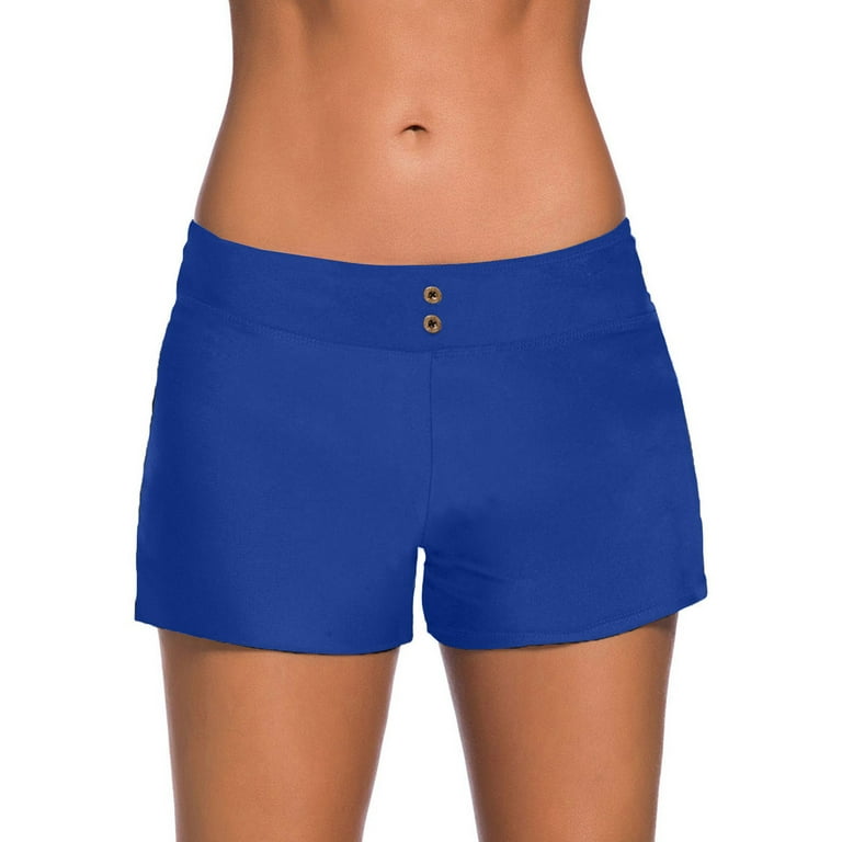 Sexy Dance Womens Banded Swim Shorts Boyshorts Boardshorts