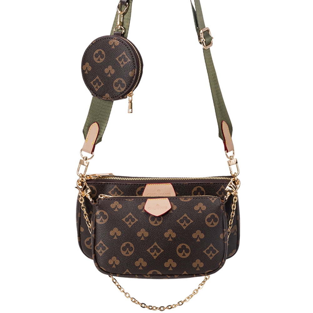 New in Box Louis Vuitton Multi Green Crossbody Pouch Bag For Sale