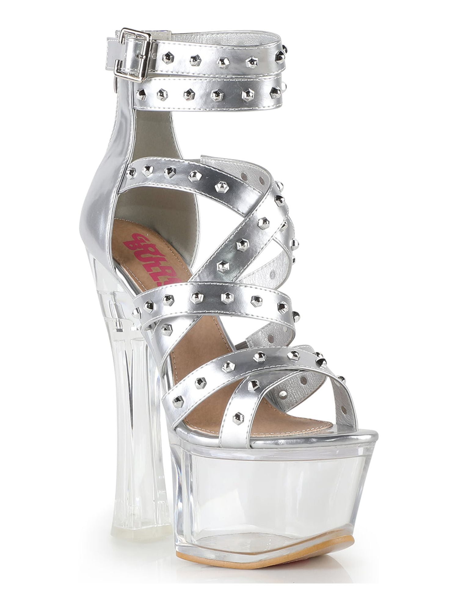 Buy Silver Heeled Shoes for Women by STEVE MADDEN Online | Ajio.com