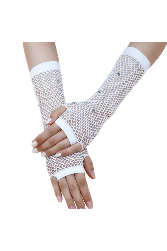 Sexy Fishnet Gloves Hollow Fishnet Gloves for Concert for Women and Girls Gift
