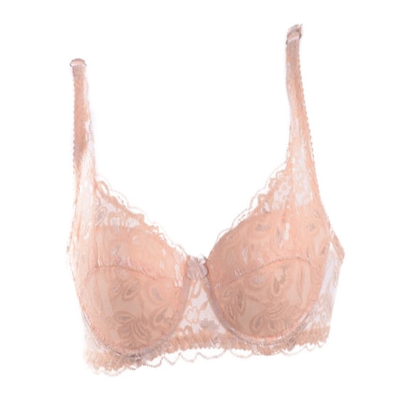 Sexy Gather Push Up Bra Underwire 5/8 Cup Lace Brassiere Underwear 32/34/36/38/40