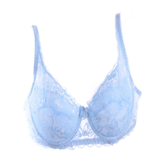 Sexy Gather Push Up Bra Underwire 5/8 Cup Lace Brassiere Underwear 32/34/36/38/40