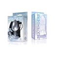 thumbnail image 1 of Sexy Gift Set Bundle of The Silver Starter, Bejeweled Heart Stainless Steel Plug, Diamond and Icon Brands Vibrating Sextenders, Nubbed, 1 of 5