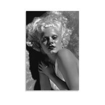 Sexy Girl Jean Harlow Poster1 Gifts Canvas Painting Poster Wall Art Decorative Picture Prints Modern Decor 12x18inch(30x45cm)