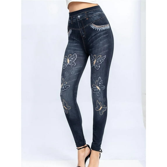 Sexy Gym Leggings, PD386 Black - XXXL