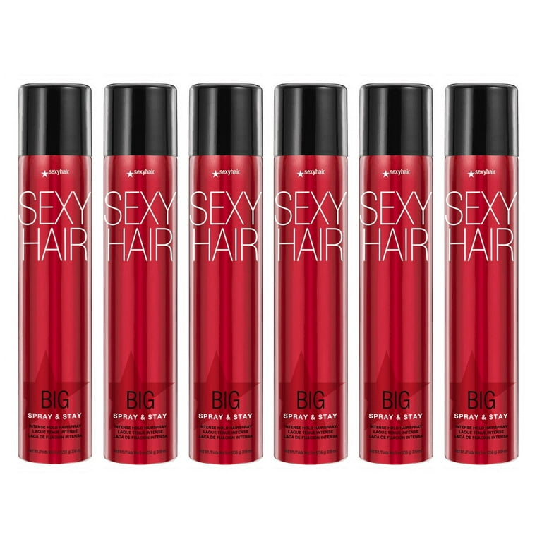 Big Sexy Hair Spray and Stay Intense Hold Hairspray 9 oz - 3 Pack