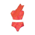 thumbnail image 1 of Sexy High Waist Bikinis Sets Ruffled Printed Women‘s Swimsuit Dot Two Pieces Swimwear Brazilian Bathing Suits Beachwear 2024, 1 of 7