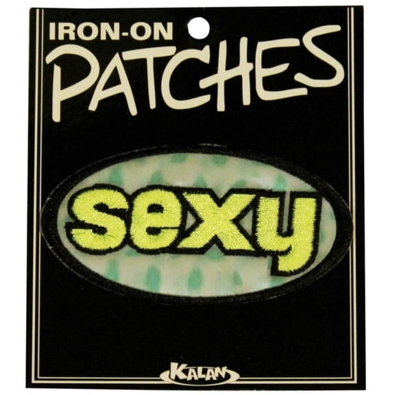 Sexy Holographic Name Tag Patch Badge Novelty Sign Embroidered Iron On Applique