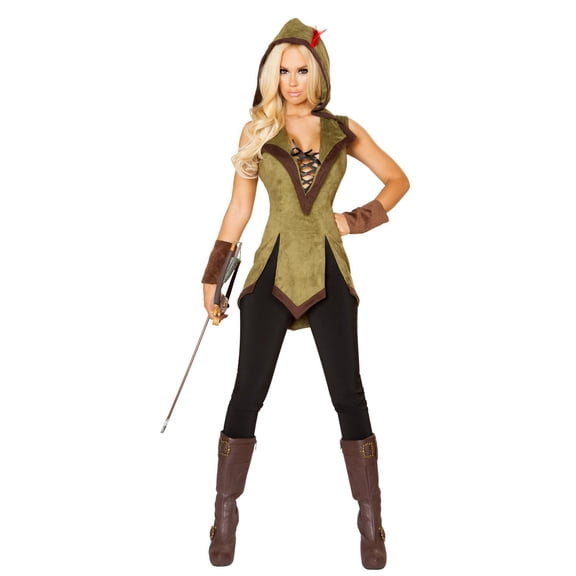 Sexy Hooded Outlaw Costume