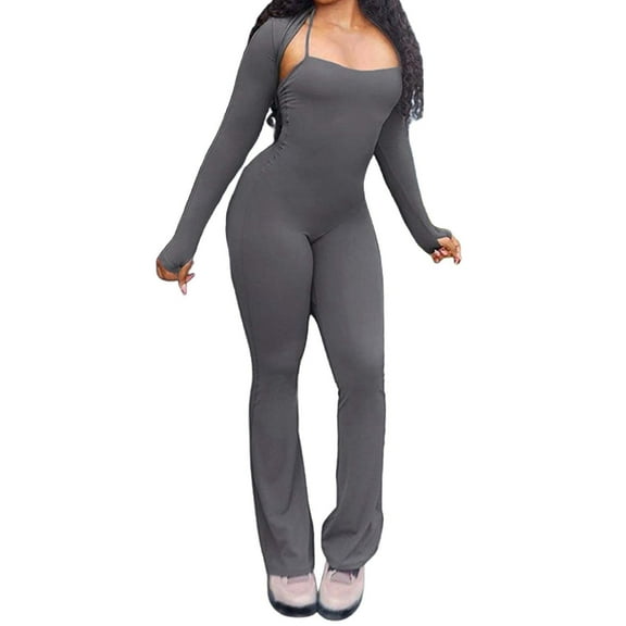 Sexy Hot Girl One Neck Bodysuit Suit, Showing Breasts, Lightweight, All-Season, Daily Casual Wear