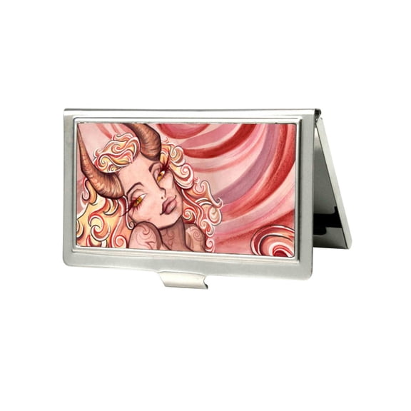 Sexy Ink Tattoo Drawings Sexy Devil Babe Business Card Holder