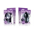 thumbnail image 1 of Sexy, Kinky Gift Set Bundle of The Silver Starter, Bejeweled Stainless Steel Plug, Violet and Icon Brands The Silver Starter, Bejeweled Annodized Stainless Steel Plug, Violet, 1 of 5