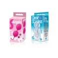 thumbnail image 1 of Sexy, Kinky Gift Set Bundle of S-Kegels, Silicone Kegal Balls, Pink and Icon Brands Clear Stroke - Threeway, Masturbator, 1 of 5