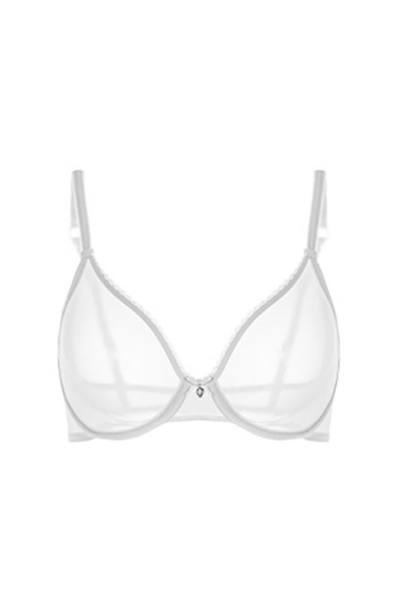 Sexy Lace Bra See Through Breathable Soft Underwear for Women