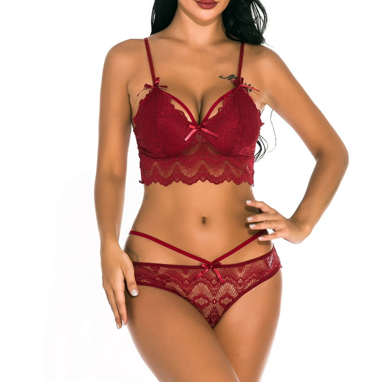 Sexy Lace Lingerie for Women Sexy Underwear Lace Sexy Hollow Bra