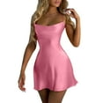 thumbnail image 1 of Sexy Leopard Floral Print Mini Dress for Women Spaghetti Strap Party Club Night Dress Elegant Backless Strapless Bodycon Dresses, 1 of 9