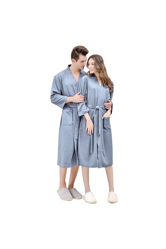 Sexy Lingerie for Women Couple Long Cardigan Hotel Home Wear Bathrobe Bathrobe Bathrobe Nightgown