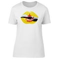 thumbnail image 1 of Sexy Lips Flag Of Brunei T-Shirt Men -Image by Shutterstock, Male 3X-Large, 1 of 4