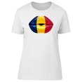 thumbnail image 1 of Sexy Lips Flag Of Chad Tee Men's -Image by Shutterstock, 1 of 4