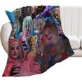 thumbnail image 1 of Sexy Margot Robbie Blanket Super Soft Throw Blanket Silky Flannel Lightweight for Sofa, Bed Blanket All Season Use 30""*40""（76 * 100cm）, Style, 1 of 6