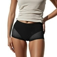 thumbnail image 1 of Sexy Mesh Yoga Shorts For Women High Waist Stretchy Seamless Booty Lifting Pants Comfortable Casual Wear, 1 of 2