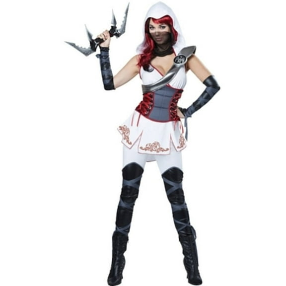 California Costumes Adult Sexy Ninja White Costume Small Female