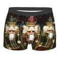 thumbnail image 1 of Sexy Nutcracker Cartoon Soldier Toy Boxers Shorts Panties Men's Underpants Comfortable Briefs Underwear, 1 of 4