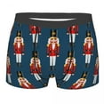 thumbnail image 1 of Sexy Nutcracker Cartoon Soldier Toy Boxers Shorts Panties Men's Underpants Comfortable Briefs Underwear, 1 of 4