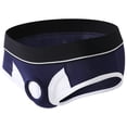 thumbnail image 1 of Sexy Panties for Men Low Rise Stretchy Slim Fit Lingerie Support Pouch Hollow Out Exotic Breathable Underwear Nightwear, 1 of 4